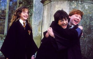Harry Potter golden trio