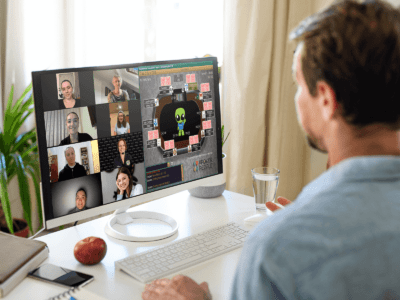 Featured Image For 10 End-of-Year Virtual Celebration Ideas for Work Team Building Post