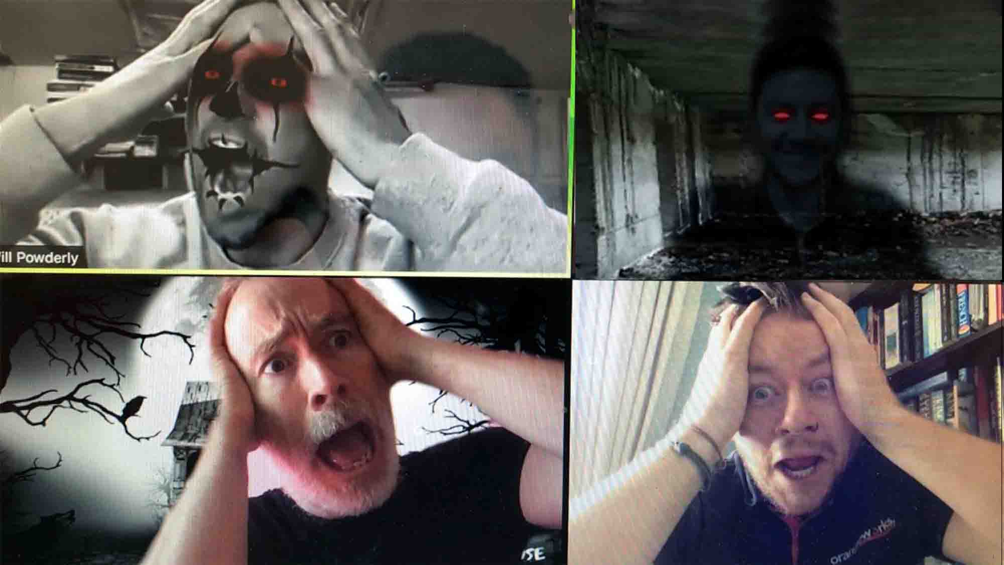 virtual haunted house escape room