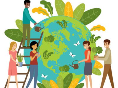 Featured Image For Office Sustainability: Easy Ideas & Tips for a Greener Workplace Team Building Post