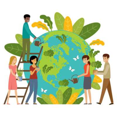 Featured Image For Office Sustainability: Easy Ideas & Tips for a Greener Workplace Team Building Post