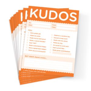Kudos for Work Notepad (set of 10)