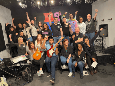 Featured Image For Top 10 Music Games for Adults To Get Your Team in Sync Team Building Post