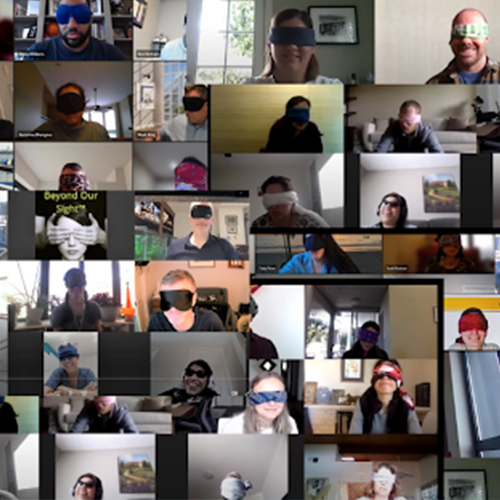 Sight Unseen workplace accessibility training