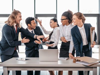 Featured Image For How to Improve Conflict Resolution Skills at Work Team Building Post
