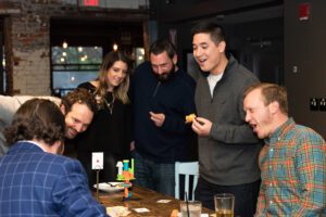 speed networking game to reduce employee turnover