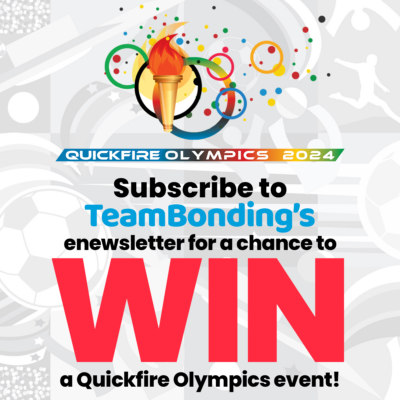 Featured Image For 2024 Quickfire Olympics Team Building Event Giveaway: Official Rules Team Building Post